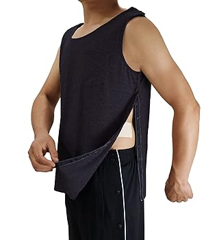 Post Shoulder Surgery Shirts Men Women Post OP Surgical Tank
